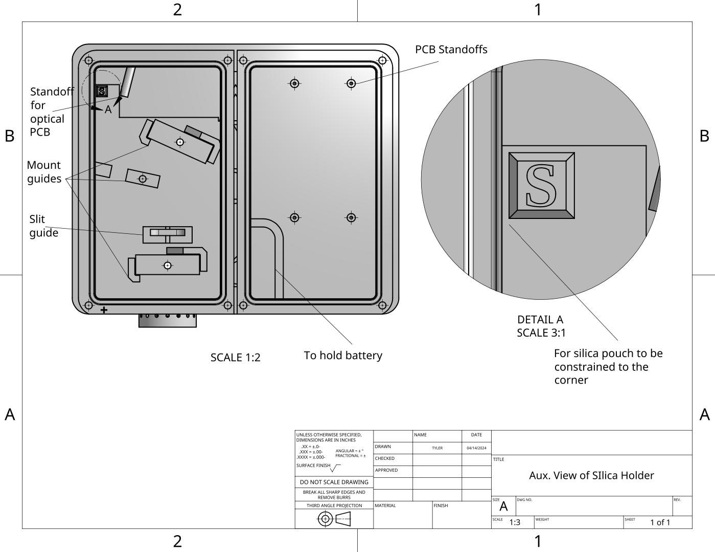 Top View of the Final Enclosure Design